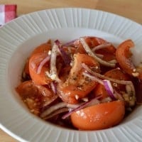 Italian Tomato Onion Salad