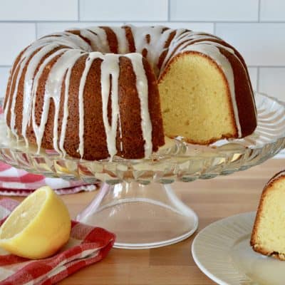 Olive Oil Lemon Bundt Cake