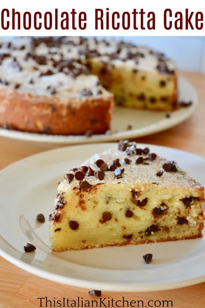 Chocolate Chip Ricotta Cake