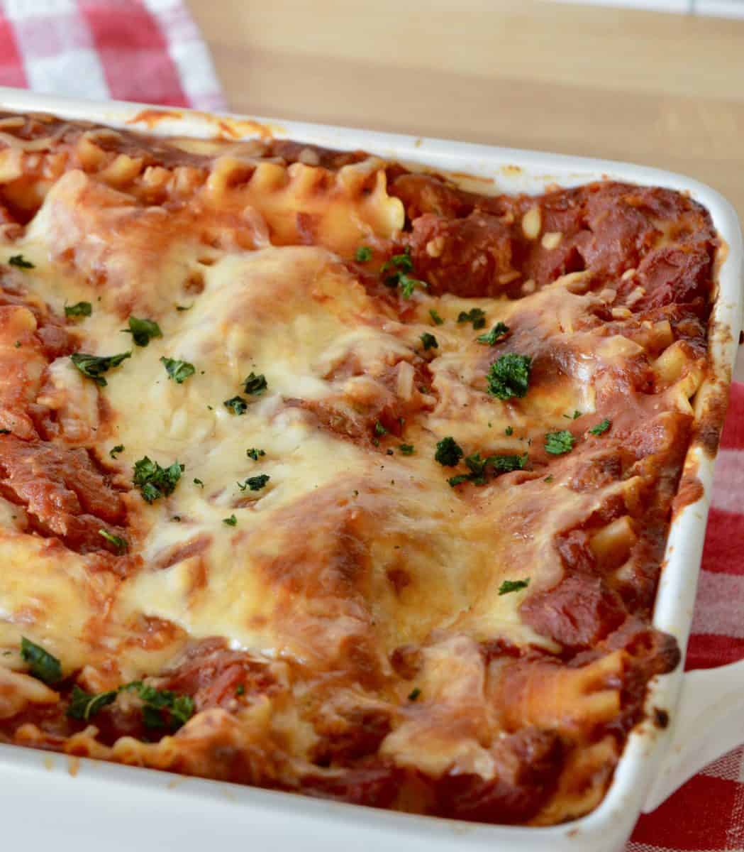 Italian Turkey Lasagna recipe. 