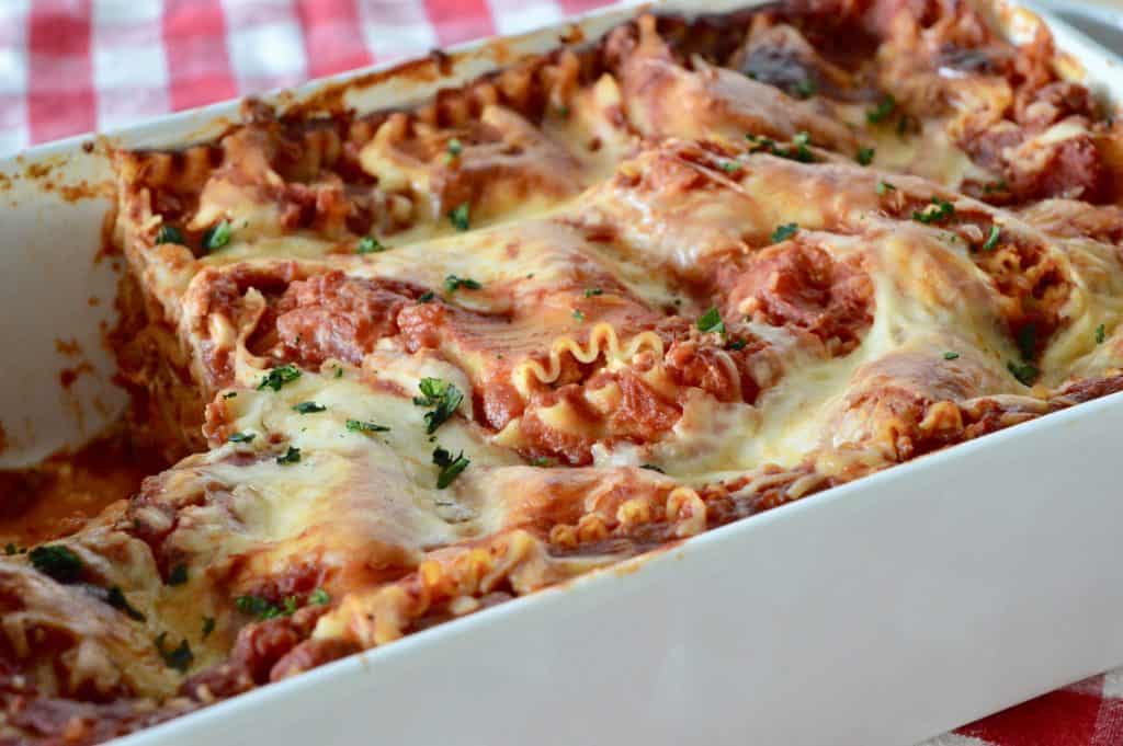 Italian Turkey Lasagna