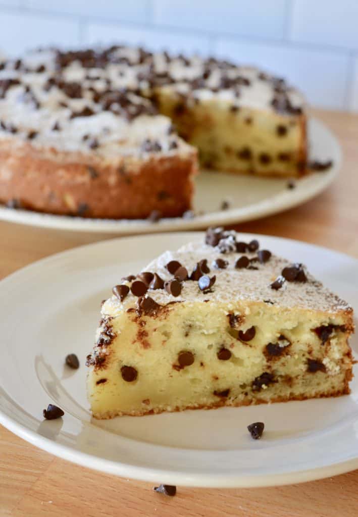 Chocolate Chip Ricotta Cake Italian Dessert This Italian Kitchen 