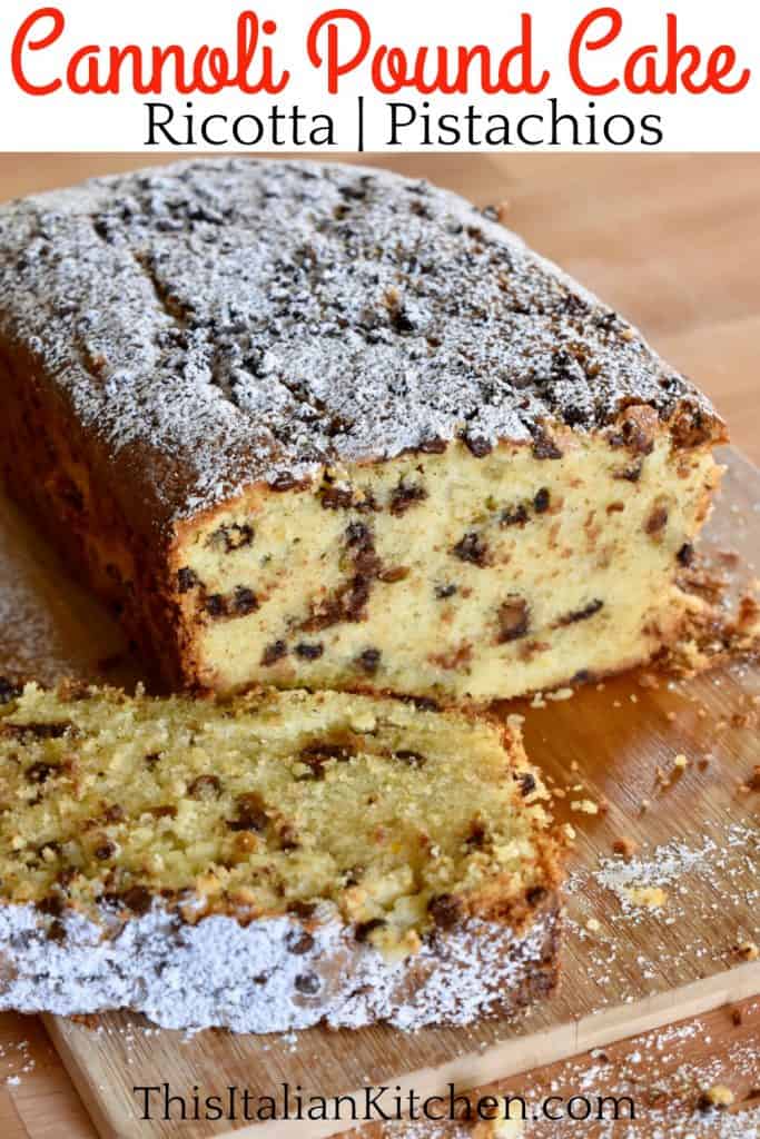 Cannoli Pound Cake Pinterest.