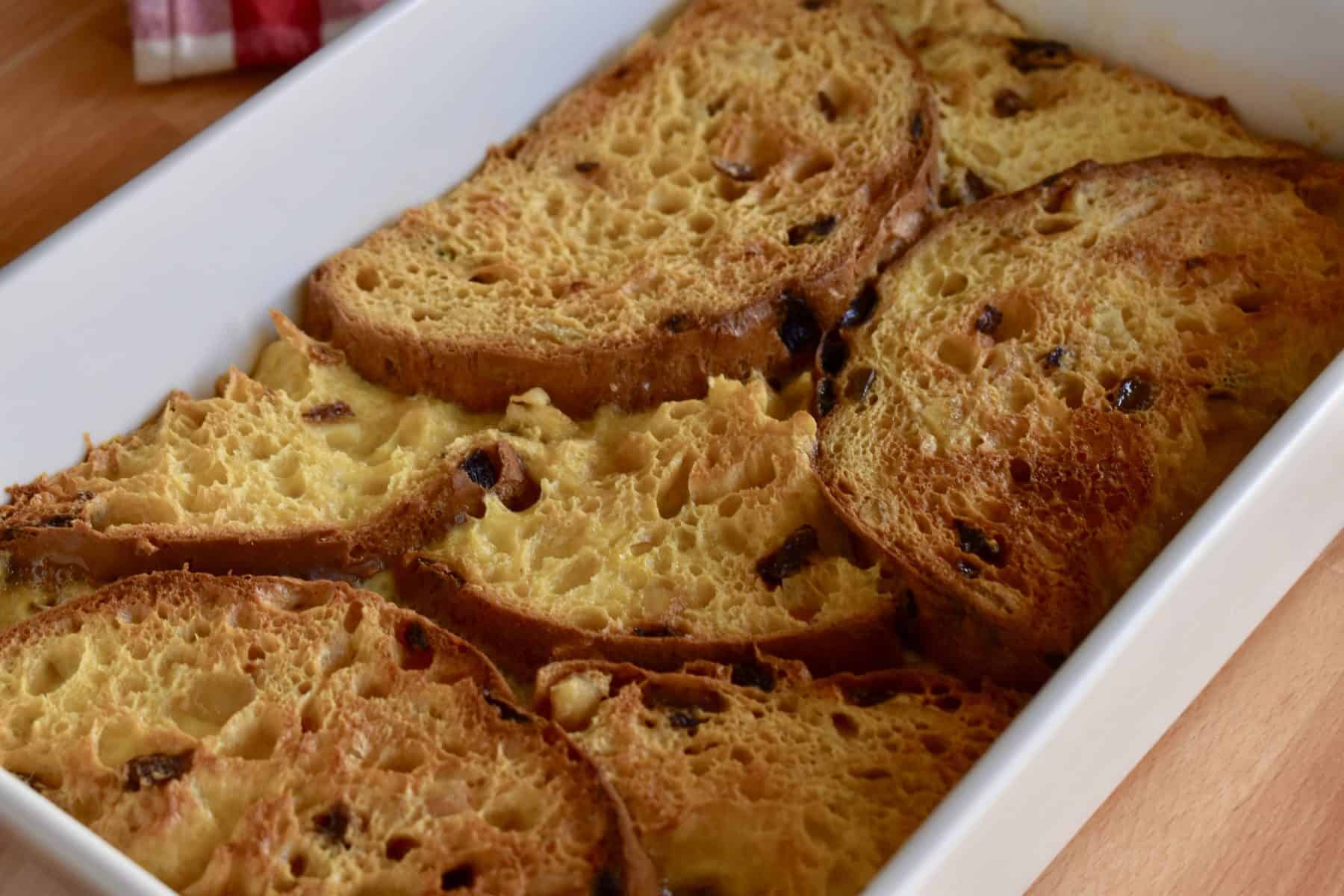 Panettone French Toast Casserole