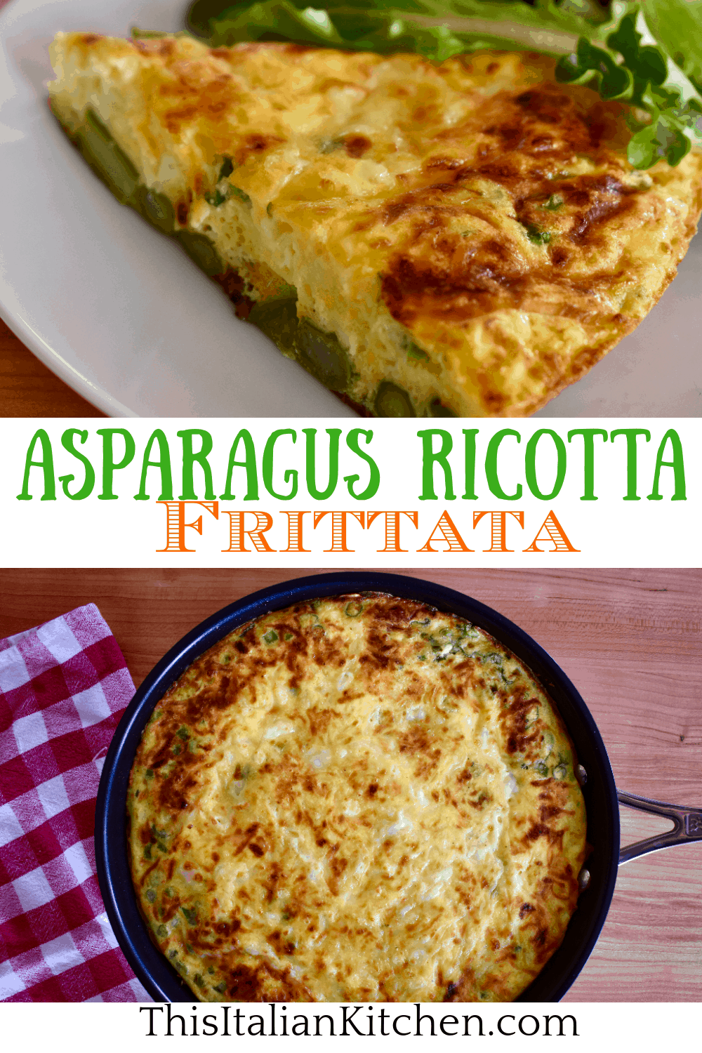 Asparagus Ricotta Frittata