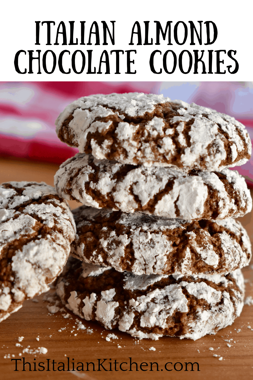 Italian Almond Chocolate Cookies