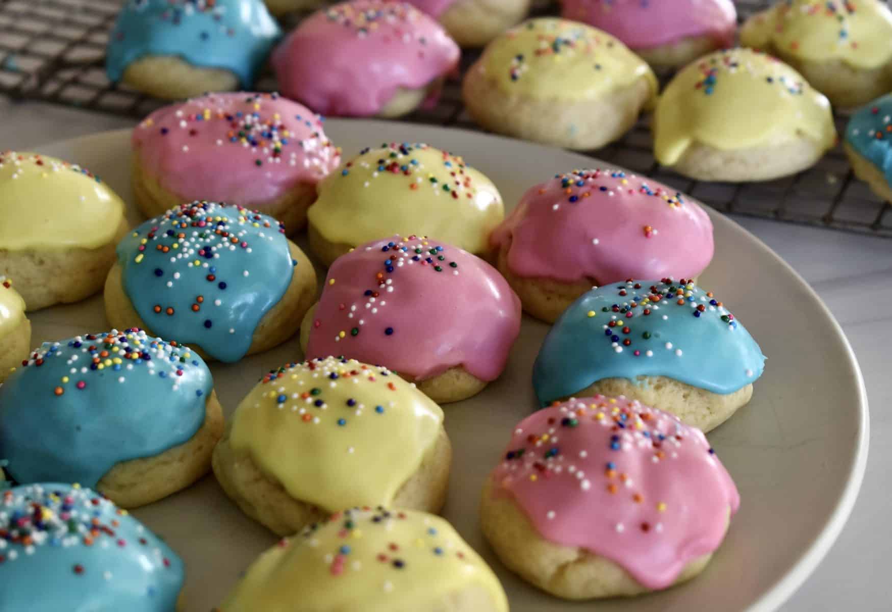 Italian Easter Cookies Soft Batch Frosted Cookies This Italian Kitchen