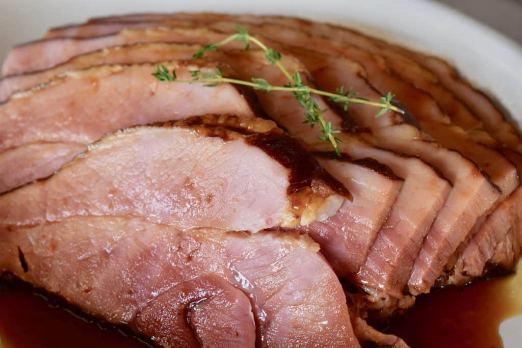 Slow Cooker Ham is a great Italian Easter Recipe.