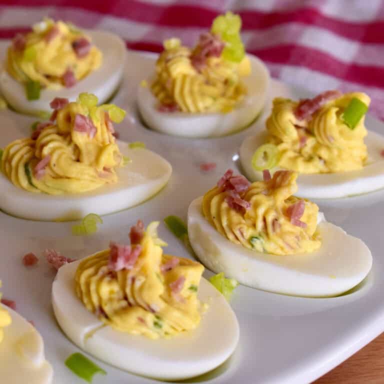 Italian Deviled Eggs.