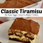 Classic Tiramisu Recipe.
