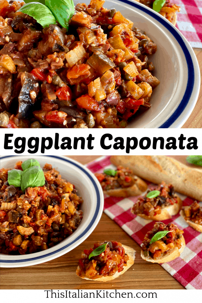 Eggplant Caponata Recipe - This Italian Kitchen