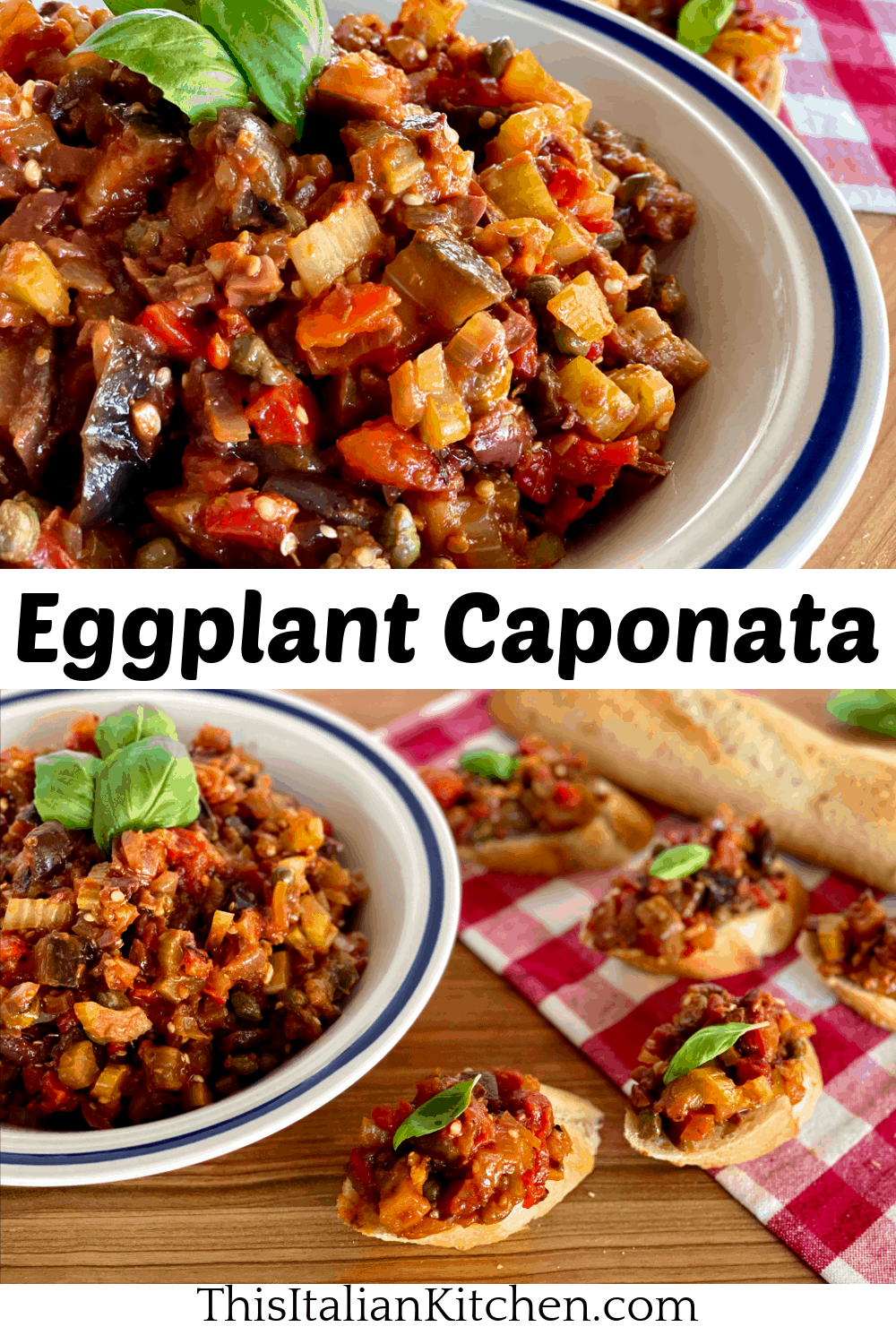 Eggplant Caponata Recipe. 