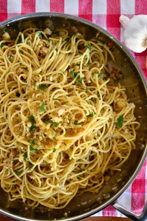 Anchovy Breadcrumb Pasta - This Italian Kitchen