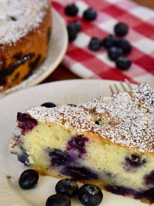 Raspberry Ricotta Cake - This Italian Kitchen