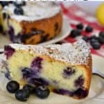 Blueberry Ricotta Cake