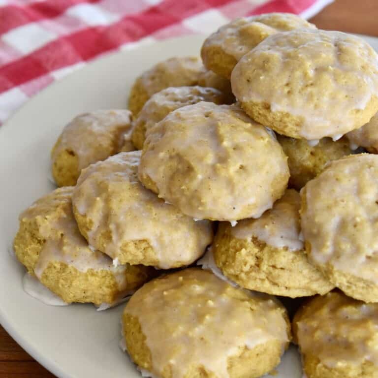 Pumpkin ricotta cookies