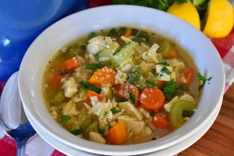 Turkey Orzo Soup - This Italian Kitchen