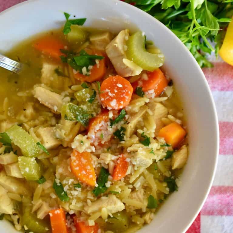 Turkey Orzo Soup