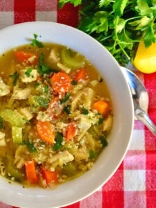 Turkey Orzo Soup - This Italian Kitchen