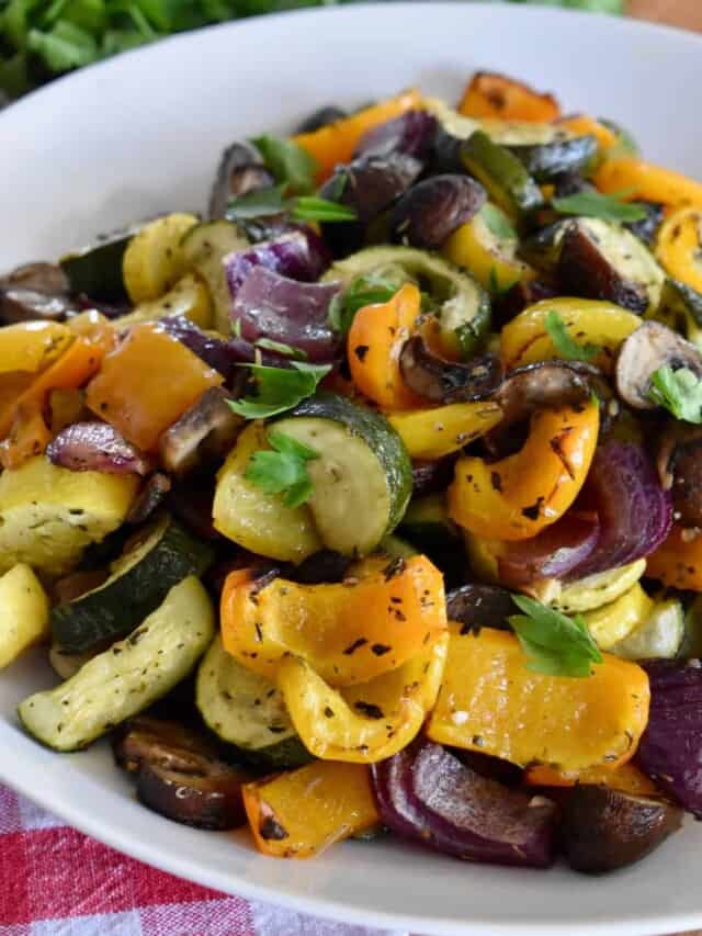 Italian Roasted Vegetables - This Italian Kitchen