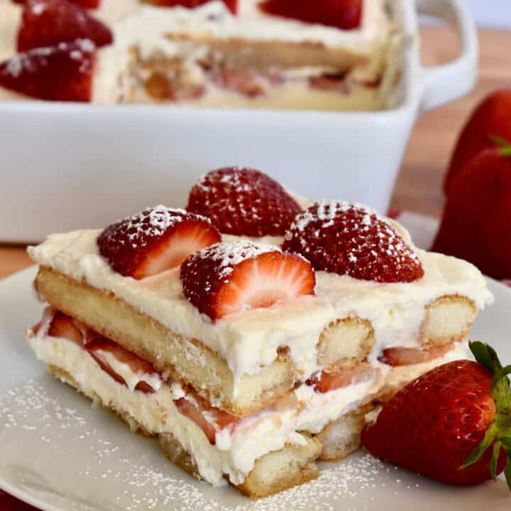 Strawberry Tiramisu No Raw Eggs This Italian Kitchen 