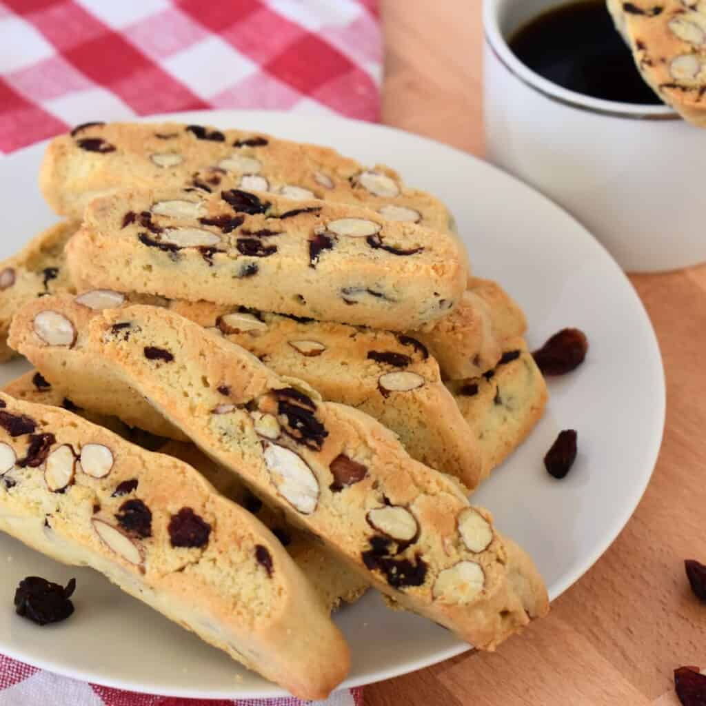 Cranberry Almond Biscotti Recipe.