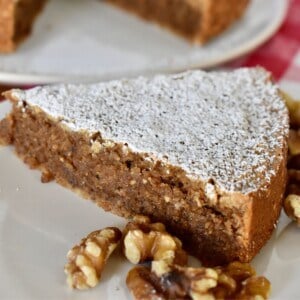 Italian Walnut Cake Torta di Noci recipe.