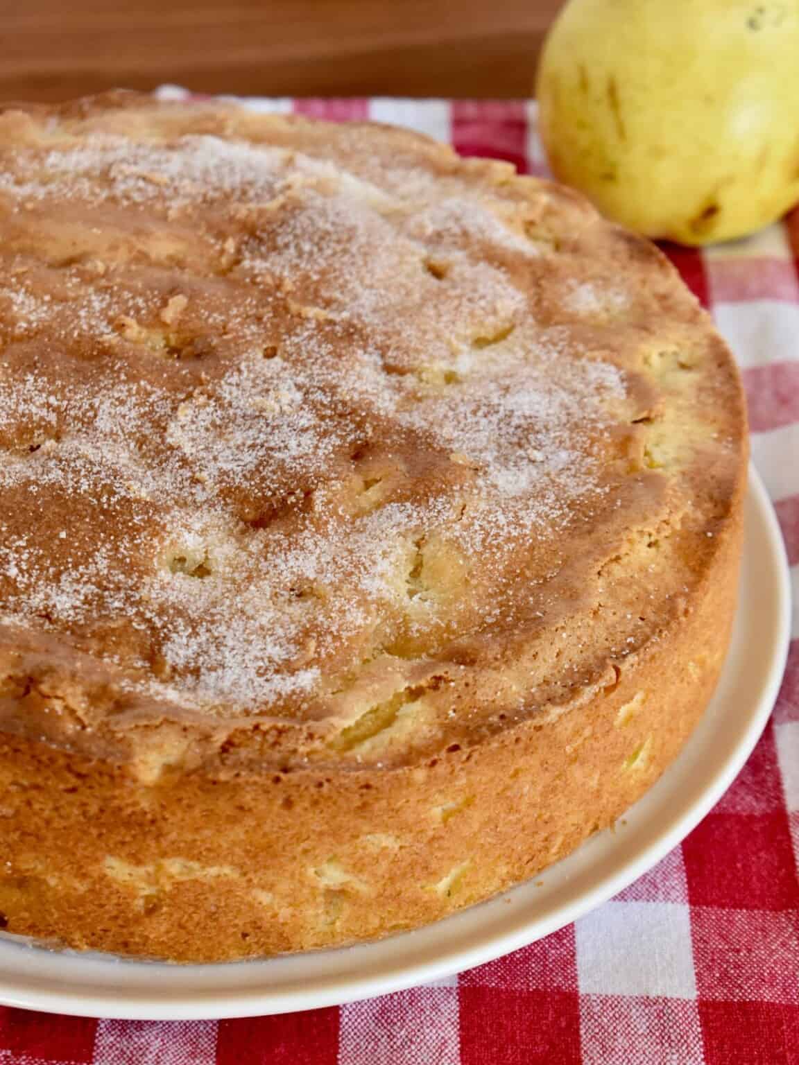 Pear Cake Recipe Easy Italian Pear Cake This Italian Kitchen 7772