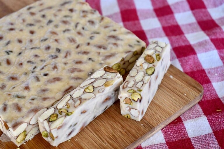 Torrone Recipe (Soft Italian Nougat and Nut Candy) - This Italian Kitchen