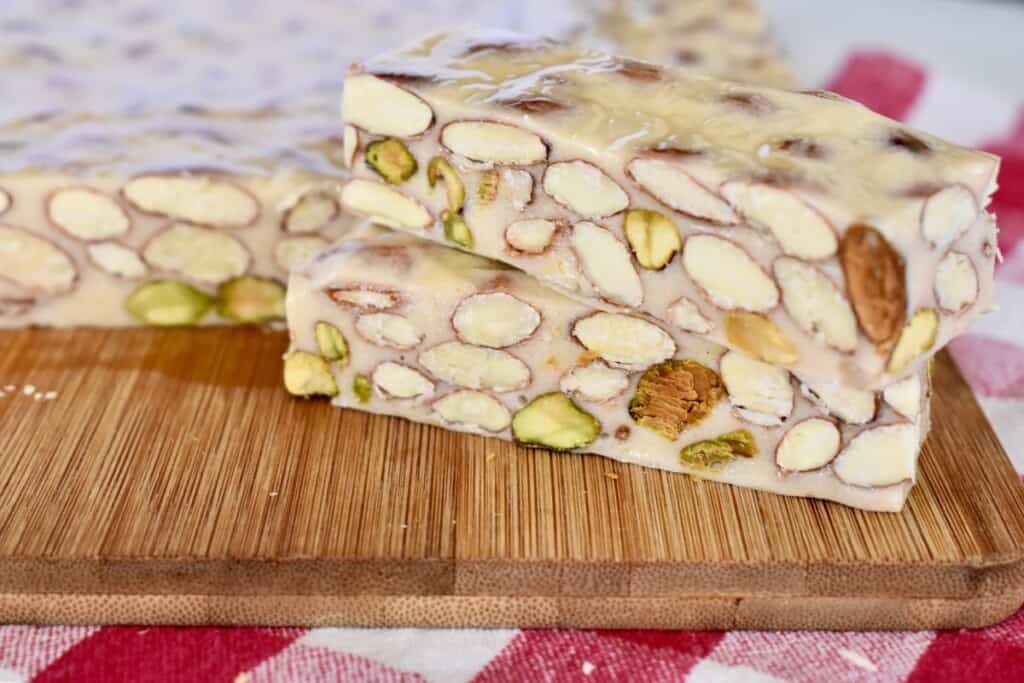 Torrone Recipe (Soft Italian Nougat and Nut Candy) - This Italian Kitchen