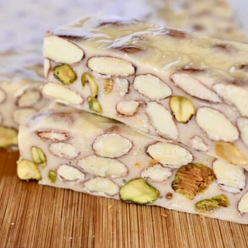 Torrone Recipe (Soft Italian Nougat And Nut Candy) - This Italian Kitchen