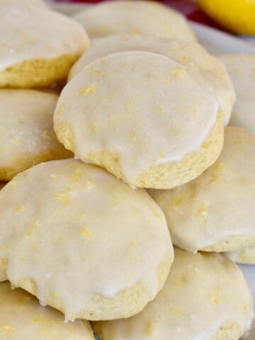 Italian Lemon Drop Cookies.