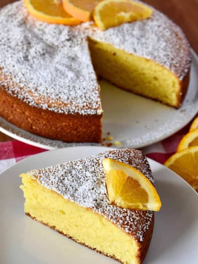 Sicilian Whole Orange Cake