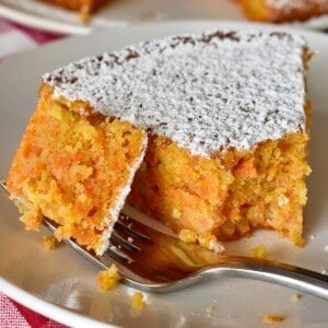 Italian Carrot Cake recipe or Torta di Carote.