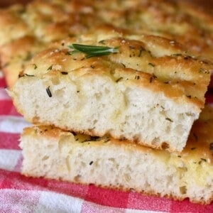 No Knead Focaccia Bread.