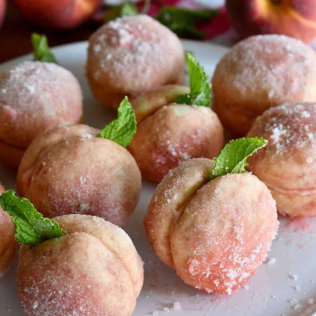 Italian Peach Cookies.