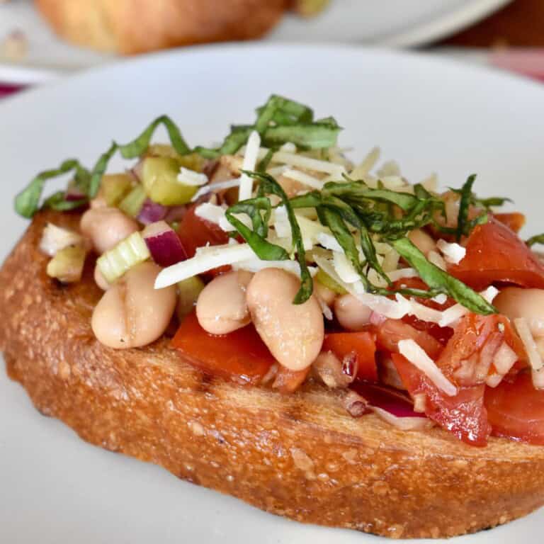 White Bean Bruschetta recipe.