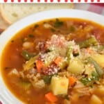 Italan Vegetable Soup.