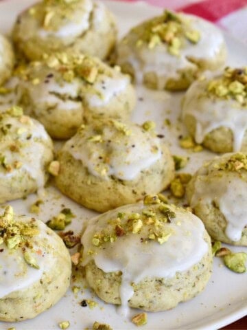 Pistachio Ricotta Cookies.