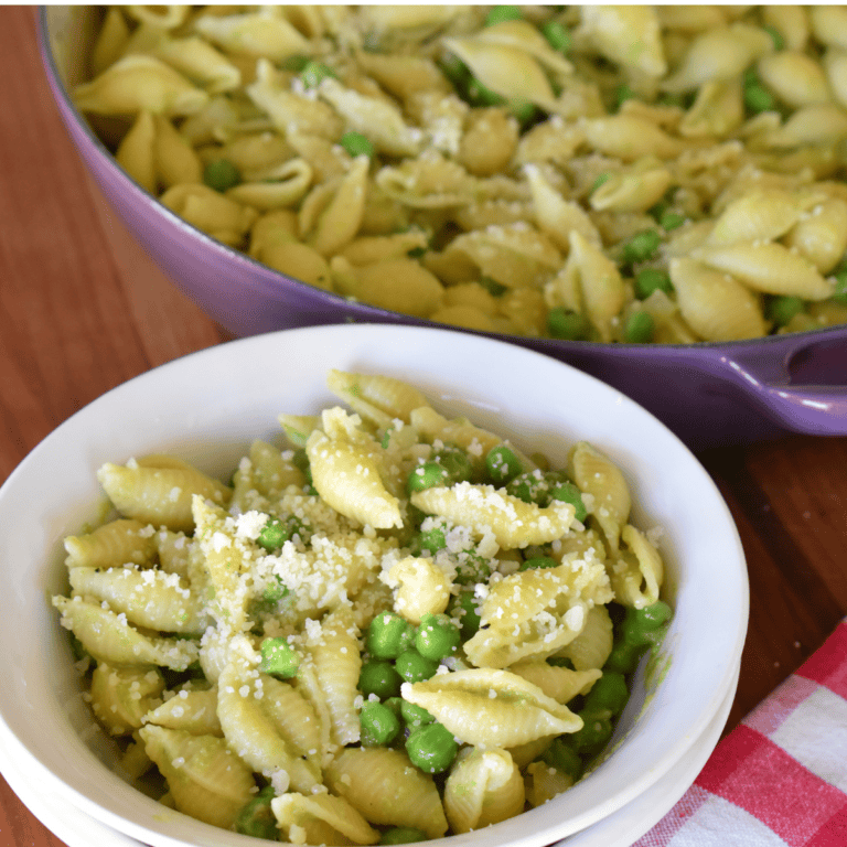 Pasta e Piselli recipe.