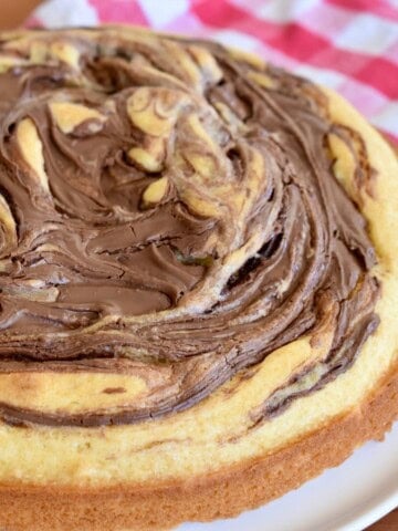 Italian Nutella Cake.