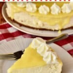 Lemon Ricotta Cheesecake.