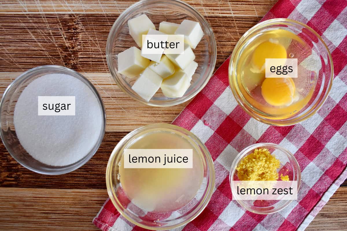 Ingredients include butter, sugar, and eggs. 