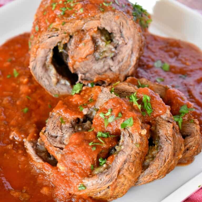 Authentic Italian Braciole.