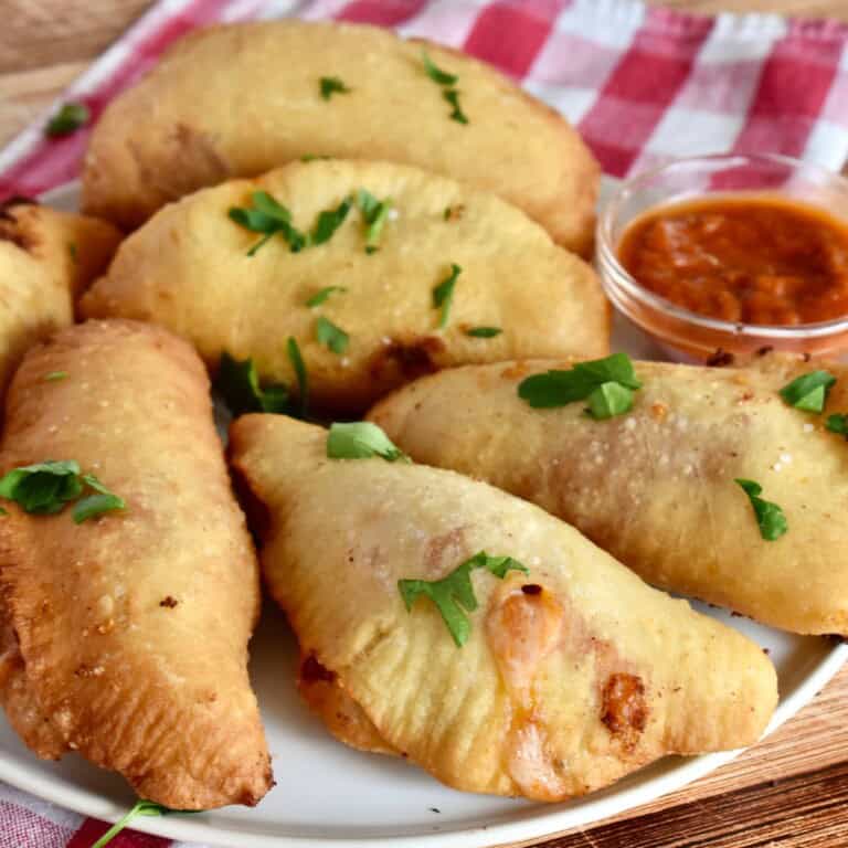 Panzerotti recipe.