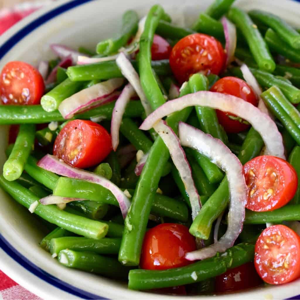 Italian Green Bean Salad Recipe.
