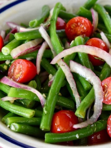 Italian Green Bean Salad Recipe.