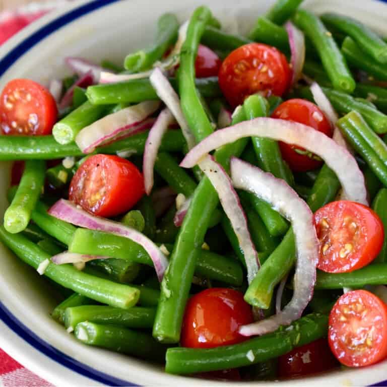 Italian Green Bean Salad Recipe.