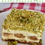 Pistachio Tiramisu