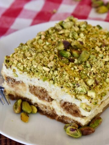 Pistachio Tiramisu recipe.